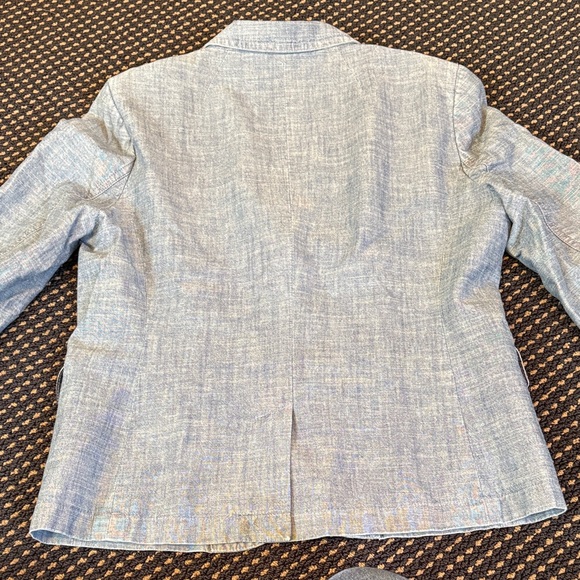 J. Crew Chambray Blazer - Picture 5 of 5